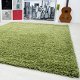 Hoogpolig shaggy tapijt Groen 60 x 110 cm t/m 300 x 400 cm - 1 - Thumbnail