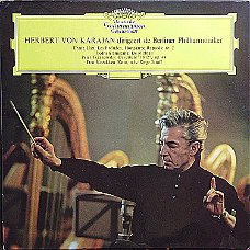 Herbert Von Karajan Dirigeert De Berliner Philharmoniker  Franz Liszt (LP)  1969