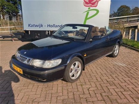 Saab 9-3 Cabrio - 2.0 Turbo SE Leer Airco Velgen Youngtimer - 1