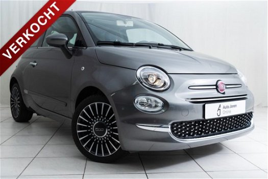 Fiat 500 - Lounge 80Pk nieuw staat met veel opties - 1