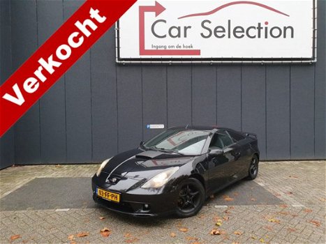 Toyota Celica - 1.8 VVT-i APK 12-2020 ECC LEDER - 1