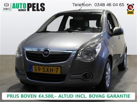 Opel Agila - 1.2 Edition Airco, Lm velgen, Mistlampen, Elek ramen, Enz PRIJS INCL 6 MND BOVAG - 1