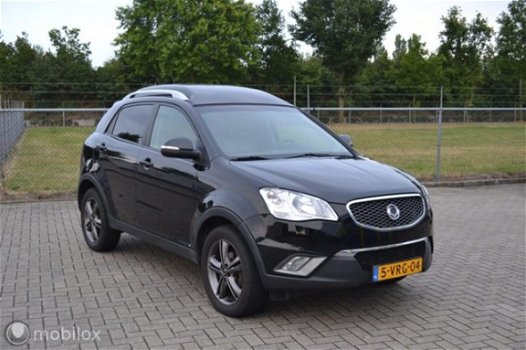 SsangYong Korando - 2.0 XDI Sapphire HR 4x4 AUT Grijs kent. Leder - 1