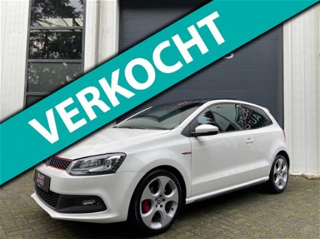 Volkswagen Polo - 1.4 TSI GTI DSG/Panoramadak/Xenon/Led/Navigatie/Miltech/Climate/Cruise/Apk 07-2020 - 1