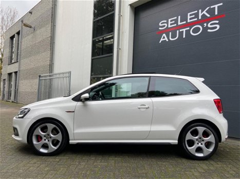 Volkswagen Polo - 1.4 TSI GTI DSG/Panoramadak/Xenon/Led/Navigatie/Miltech/Climate/Cruise/Apk 07-2020 - 1