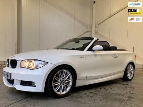 BMW 1-serie Cabrio - 118i M pakket -leer-xenon-navi-cruise-etc - 1