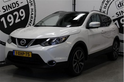 Nissan Qashqai - 1.2 Tekna LEDER PANORAMADAK NAVIGATIE CAMERA - 1