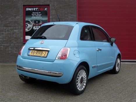 Fiat 500 - 1.2 4cil. Lounge, Airco, Panoramadak, Blue&Me, Aux, USB, Nieuwstaat - 1