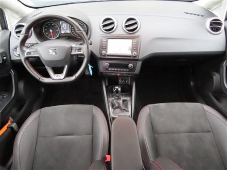 Seat Ibiza - 1.0 EcoTSI FR Connect Alcantara | 17 inch hoogglans | Navi | Xenon | Pdc v + a - 1