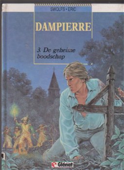 Dampierre 3 De geheime boodschap hardcover ( ex bieb boek) - 1