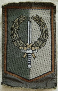 Embleem, Mouw, GVT, DGC - Divisie Gevechtssteun Commando, KL, jaren'90.(Nr.2) - 2