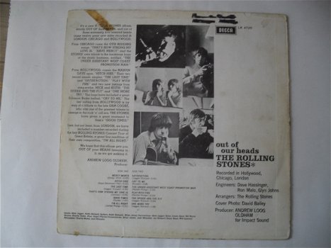 the Rolling Stones - out of our heads Mono, Export copy - 2