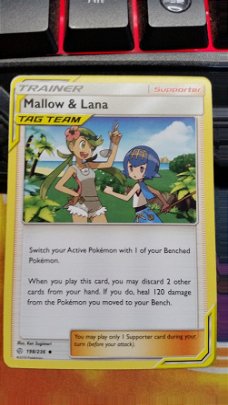 Mallow & Lana  198/236  Sun & Moon: Cosmic Eclipse