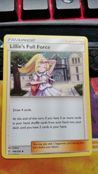 Lillie's Full Force 196/236 Sun & Moon: Cosmic Eclipse - 1