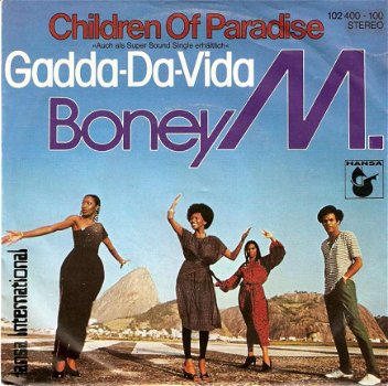 singel Boney M - Children of paradise / Gadda-da-vida - 1