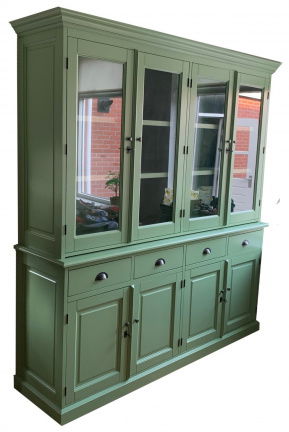 Winkelkast Haarlo bleekgroen 220 x 50/40 x 220cm - nr. 1