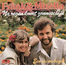 singel Frank & Mirella - Na regen komt zonneschijn / een nieuw begin