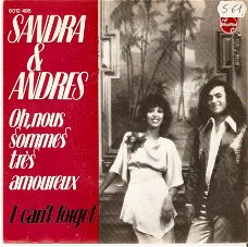 singel Sandra & Andres - Oh, nous sommes très amoureux / I can’t forget