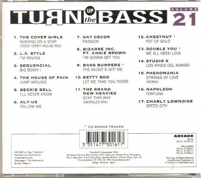 CD Turn up the bass 21 - 2
