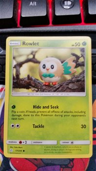 Rowlet 17/236 Sun & Moon: Cosmic Eclipse - 1