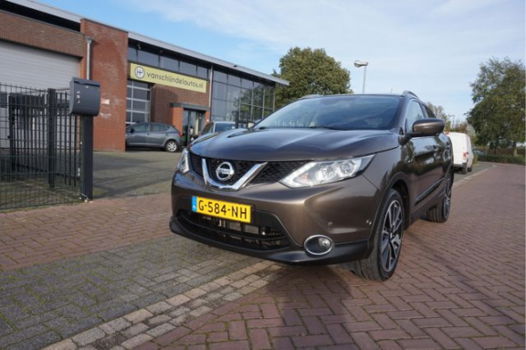 Nissan Qashqai - 1.6 DCI 131PK TEKNA VOL LUXE AUTOMAAT 1E EIG PANODAK LEDER STOEL+VOORRUITVERW. 19IN - 1