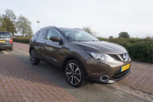 Nissan Qashqai - 1.6 DCI 131PK TEKNA VOL LUXE AUTOMAAT 1E EIG PANODAK LEDER STOEL+VOORRUITVERW. 19IN - 1