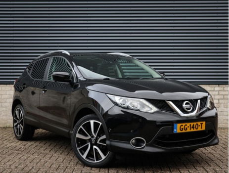 Nissan Qashqai - 1.2 Tekna Panodak/Led/Xenon/Leder/Navi - 1