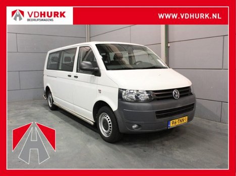 Volkswagen Transporter - 2.0 Benzine/CNG/Aardgas L2H1 (BPM Vrij, Excl. BTW) Combi/Kombi/9 Persoons/9 - 1