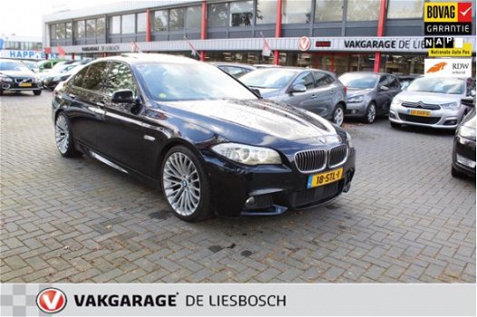 BMW 5-serie - 535d High Executive M, schuifkanteldak, head-up, leder, zeer mooi - 1