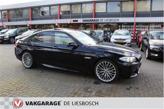 BMW 5-serie - 535d High Executive M, schuifkanteldak, head-up, leder, zeer mooi - 1