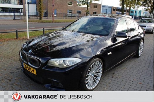 BMW 5-serie - 535d High Executive M, schuifkanteldak, head-up, leder, zeer mooi - 1