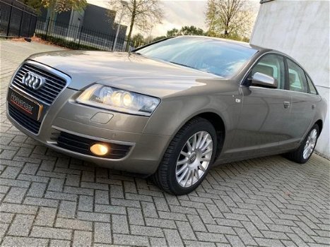 Audi A6 - 2.4 Pro Line LEER AUTOMAAT XENON PERFECTE STAAT - 1