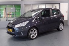 Ford B-Max - 1.6 TDCI Titanium half leer, Trekhaak, Airco, LMV. Prijs incl 6 mnd BOVAG