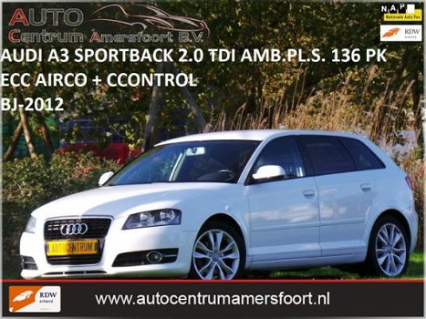 Audi A3 Sportback - 2.0 TDI Ambition Pro Line S ( INRUIL MOGELIJK ) - 1