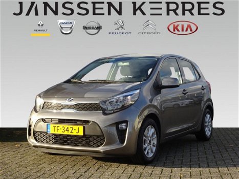 Kia Picanto - 1.0 CVVT COMFORTPLUSLINE / AIRCO / NAVIGATIE / ACHTERUITRIJCAMERA / LICHTMETALEN VELGE - 1