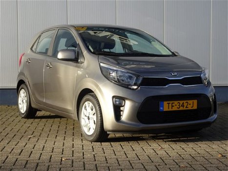 Kia Picanto - 1.0 CVVT COMFORTPLUSLINE / AIRCO / NAVIGATIE / ACHTERUITRIJCAMERA / LICHTMETALEN VELGE - 1