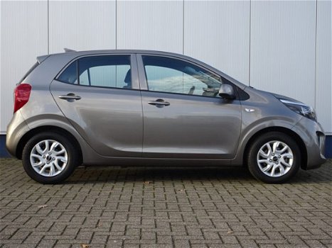 Kia Picanto - 1.0 CVVT COMFORTPLUSLINE / AIRCO / NAVIGATIE / ACHTERUITRIJCAMERA / LICHTMETALEN VELGE - 1