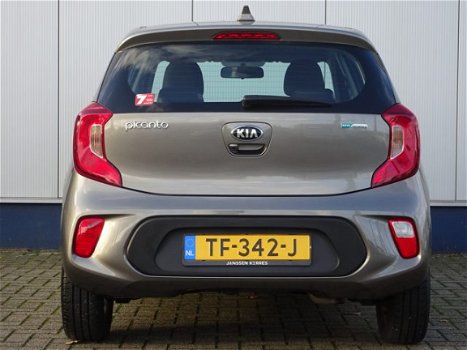 Kia Picanto - 1.0 CVVT COMFORTPLUSLINE / AIRCO / NAVIGATIE / ACHTERUITRIJCAMERA / LICHTMETALEN VELGE - 1