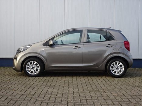 Kia Picanto - 1.0 CVVT COMFORTPLUSLINE / AIRCO / NAVIGATIE / ACHTERUITRIJCAMERA / LICHTMETALEN VELGE - 1