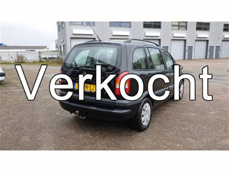 Opel Zafira - 1.6-16V Comfort Nette en perfect rijdende Zafira Airco Elctr pakket APK 24-06-2020 - 1