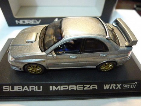 1:43 NOREV 800072 Subaru Impreza WRX STI grijs 2006 - 1