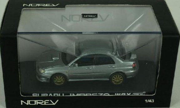 1:43 NOREV 800072 Subaru Impreza WRX STI grijs 2006 - 2