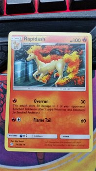 Rapidash 24/236 Sun & Moon: Cosmic Eclipse - 1