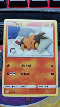 Tepig 31/236 Sun & Moon: Cosmic Eclipse - 1