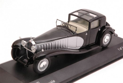 1:43 WhiteBox WB221 Bugatti Type 41 Royale Semi-Convertible towncar 1929 - 0