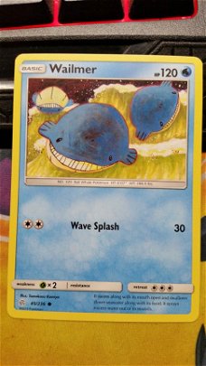 Wailmer  45/236 Sun & Moon: Cosmic Eclipse