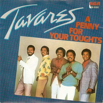 singel Tavares - A penny for your toughts / The skin you’re in - 1