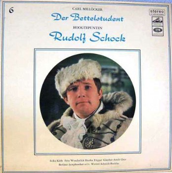 Klassieke LP Der Bettelstudent - Rudolf Schock - Hoogtepunten - 1