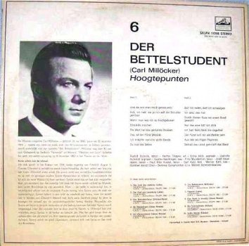 Klassieke LP Der Bettelstudent - Rudolf Schock - Hoogtepunten - 2