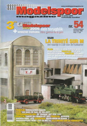 Modelspoor magazine nr. 54 - december 2006 - nr. 1